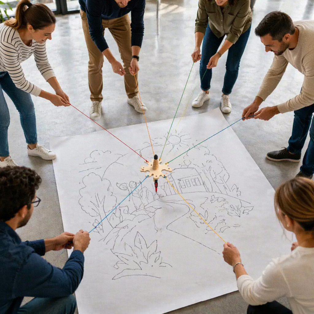 Crayon Cooperatif nooba-mariage-seminaire-team-building-location-crayon-cooperatif-bois-cohesion-groupe